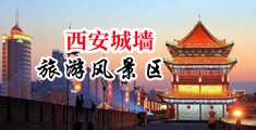 男生焯女生逼的视频中国陕西-西安城墙旅游风景区